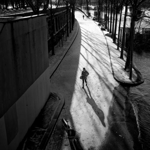 Street photography black  white